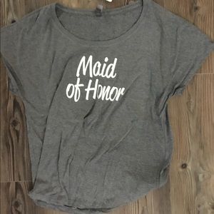 Maid of Honor Tshirt